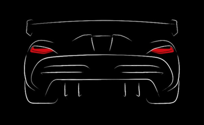 New Koenigsegg Model Teased at Dealership Grand Opening