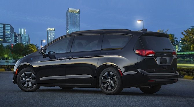 you can now buy a blacked out chrysler pacifica hybrid