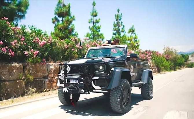 Jon Olsson Chopped the Roof Off His Mercedes G500 44