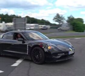 2019 Porsche Taycan EV Takes on the Nurburgring