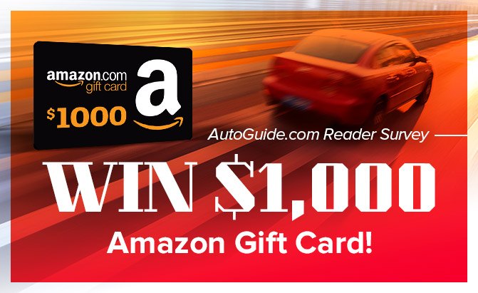 take the 2018 autoguide reader survey and win a 1 000 amazon gift card