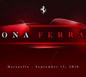 an iconic new ferrari is set to land next month