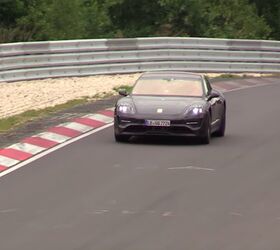 Porsche Taycan Caught on Video Lapping the Nurburgring