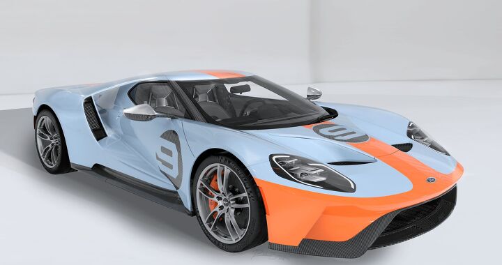 ford celebrates le mans victory with gulf liveried heritage edition