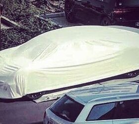 Possible Four Door Bugatti Spotted Hiding Under Wraps