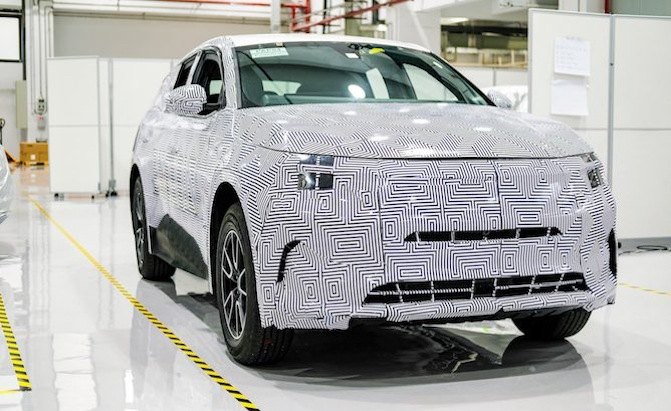 byton m byte electric crossover begins testing