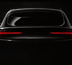 ford s electric sport crossover shows off its mustang taillights