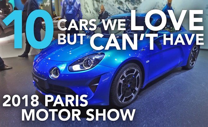 top 10 cars we love but can t have 2018 paris motor show