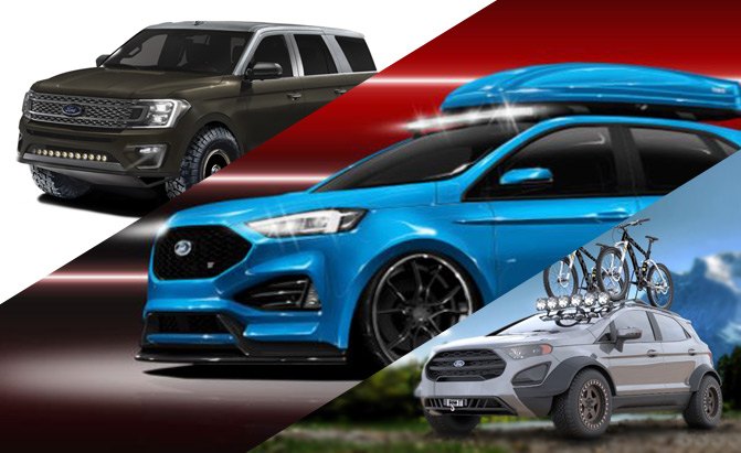 Ford Showcasing a Range of Modified SUVs at SEMA 2018