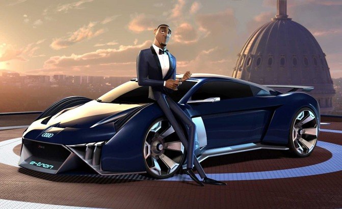 Audi Debuts Electric Supercar Concept in New Will Smith Cartoon