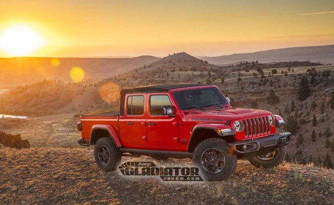 Wrangler Truck: Leaked Photos Unveil 2020 Jeep Gladiator