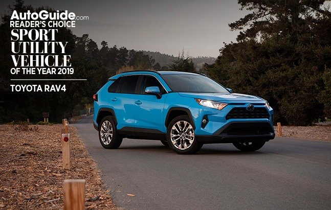 Toyota RAV4 Voted as 2019 AutoGuide.com Reader's Choice SUV of the Year