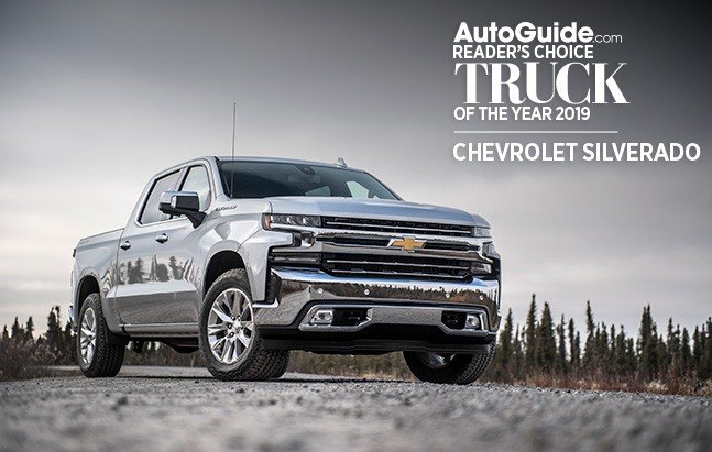 chevrolet silverado voted as autoguide com 2019 reader s choice truck of the year
