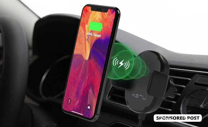 why airframe r wireless from kenu might just be the best wireless car charger