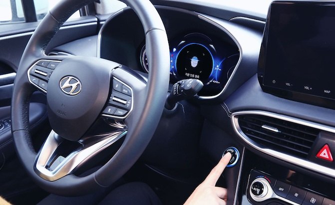 You Can Start the 2019 Hyundai Santa Fe With a Fingerprint Scanner