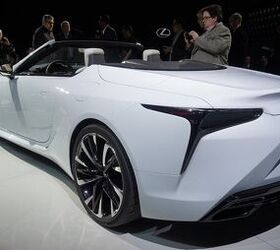 lexus lc convertible is only a concept for now