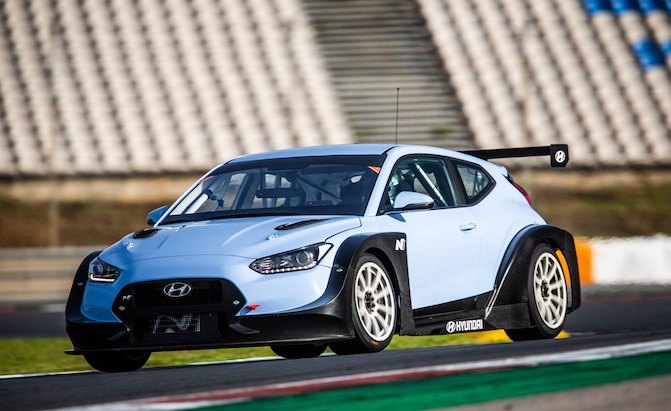 hyundai storms detroit with wild 350 hp veloster n race car elantra gt n line