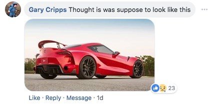 how the internet reacted to the 2020 toyota supra not well