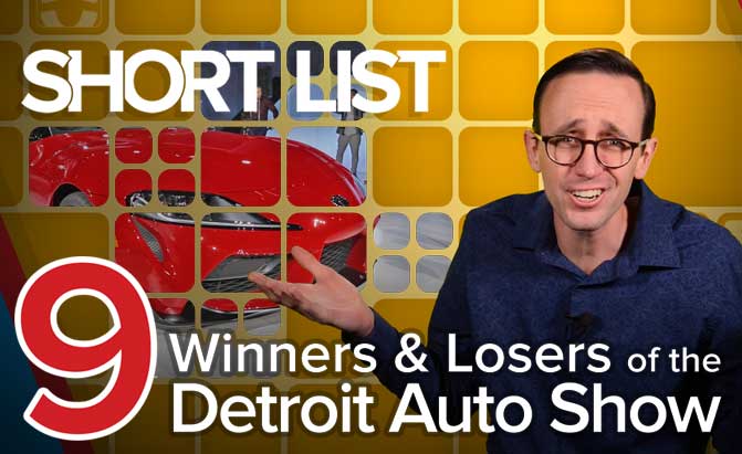 2019 detroit auto show winners and losers the short list