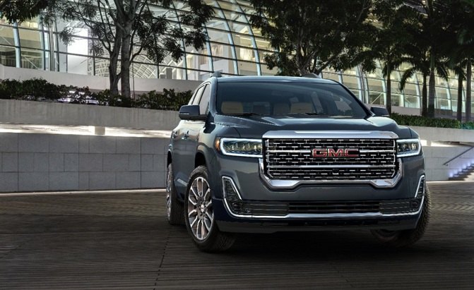 2020 gmc acadia debuts with more engines more speeds more grille