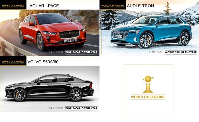 2019 World Car of the Year Finalists Announced