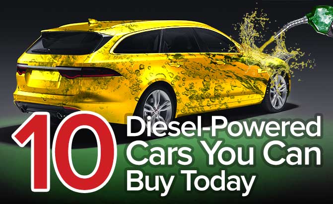 top 10 best diesel cars you can buy in the us the short list