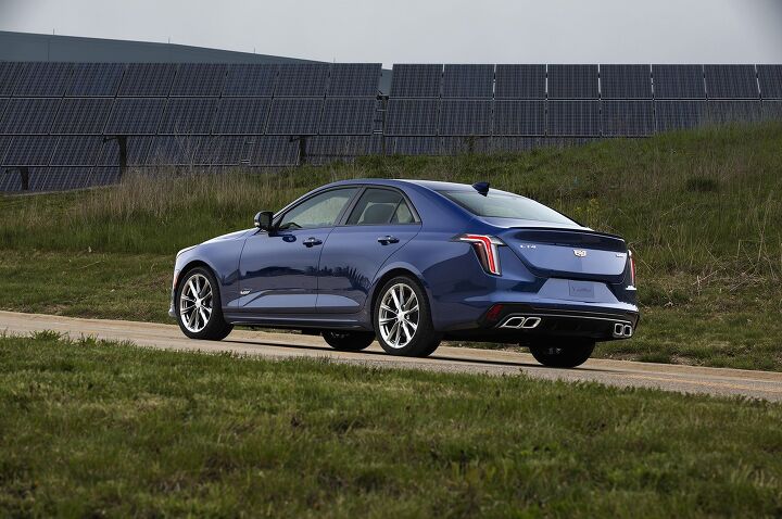 cadillac debuts ct4 v and ct5 v with super cruise available awd