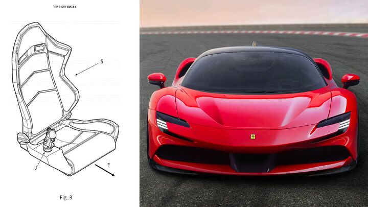 ferrari joystick patent gives whole new meaning to driving stick
