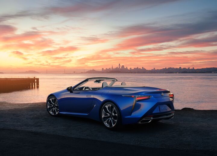 lexus officially unveils lc convertible and of course it s stunning