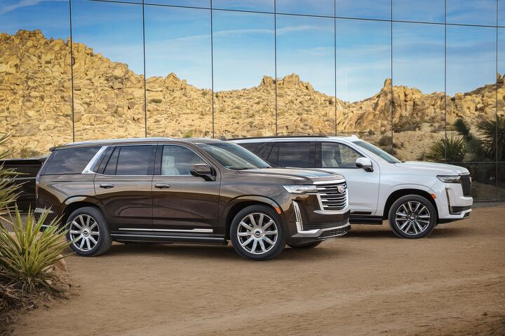 cadillac unveils 2021 escalade with 420 hp curved oled screen and 36 speaker sound