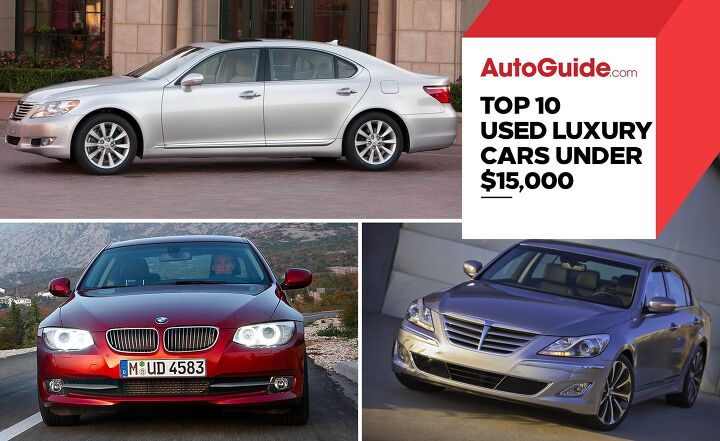 Top 10 Best Used Luxury Cars For $15,000