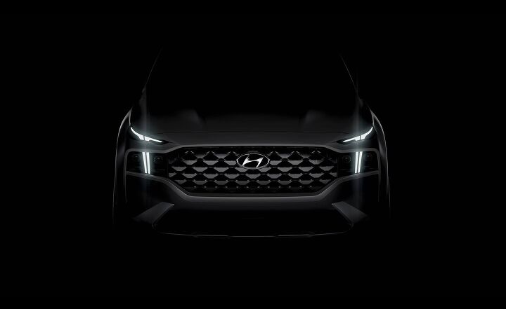 2021 Hyundai Santa Fe Teaser Shows Expressive New Face