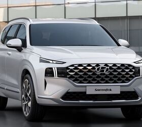 2021 Hyundai Santa Fe Gets Smiley New Face, Improved Interior