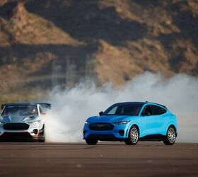 ford unleashes 1 400 horsepower all electric mustang mach e prototype
