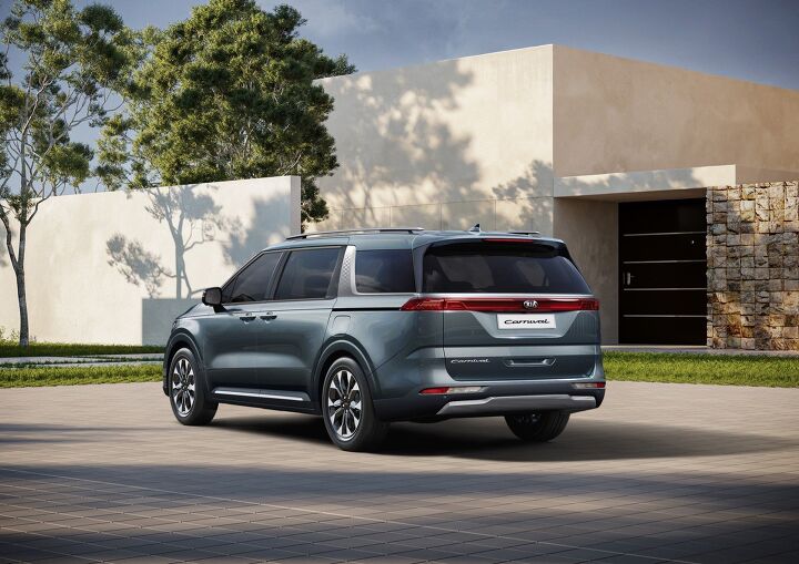 2022 kia sedona shows off reclining relaxation seats and clean new looks