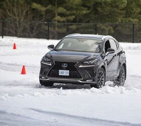 5 winter driving tips from driving lexus models at a snowy track