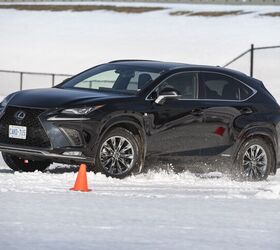 5 winter driving tips from driving lexus models at a snowy track