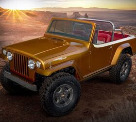 This year's Jeep(R) "Resto-Mod" is a throwback to the second-generation Jeepster. The Jeepster Beach concept started as a 1968 Jeepster Commando (C-101) and was seamlessly blended with a 2020 Jeep Wrangler Rubicon. The body was modified and the exterior fuses original chrome trim with an updated, brightly colored two-tone paint scheme of Hazy IPA and Zinc Oxide. While the Jeepster Beach maintains the outward appearance of a vintage Jeepster, it commands peak performance both on- and off-road delivered by the modern-day Jeep Wrangler.