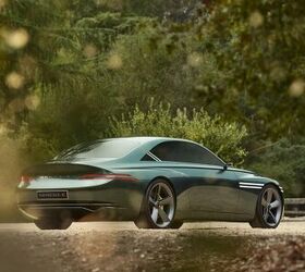 genesis x concept is a stunning low slung ev coupe