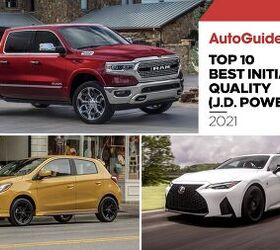 Top 10 Manufacturers for Initial Quality: J.D. Power 2021