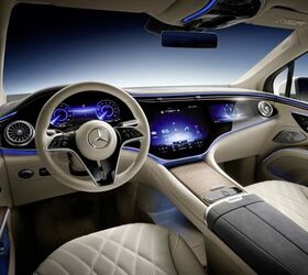 2023 Mercedes-Benz EQS SUV Interior Revealed; Debuts April 19