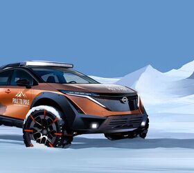 nissan ariya ev crossover plans to be the first to drive from north pole to south