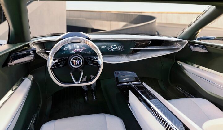 Buick Wildcat EV concept interior.