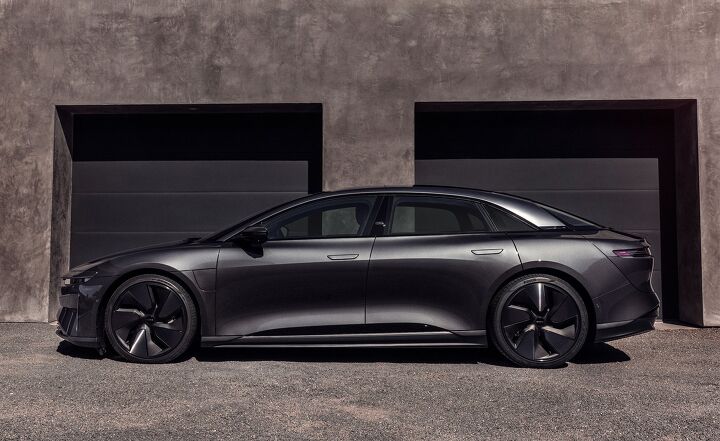 The Stealth Look Package Adds Sporty Dark Trim To The Lucid Air