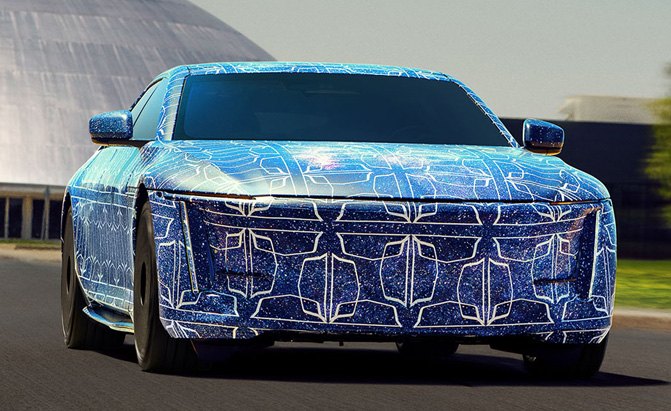 cadillac celestiq prototypes have started on road testing