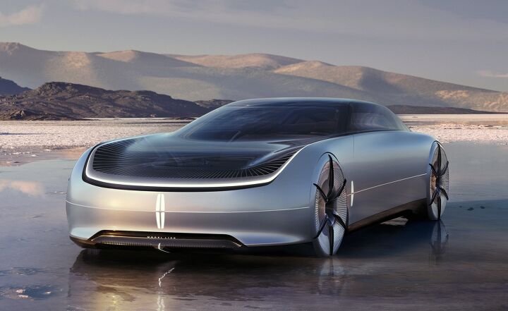 the lincoln l100 concept makes a futuristic debut at pebble beach