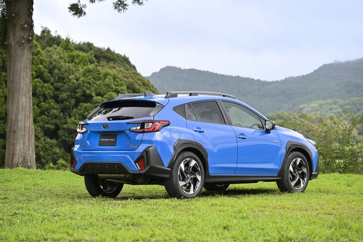 2024 subaru crosstrek revealed in japan tweaked styling big screen