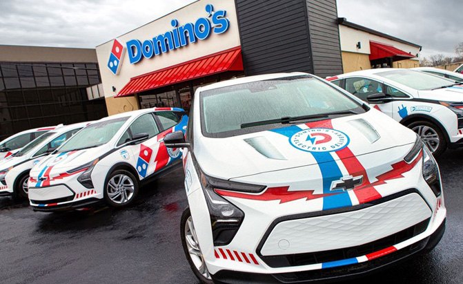 Domino's Pizza Adds 800 Chevrolet Bolt EVs To Its Fleet