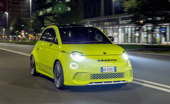 The 2023 Abarth 500e Is A Pint-Sized EV Hot Hatch