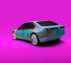 video bmw i vision dee is a technicolor dream car with a full windshield hud